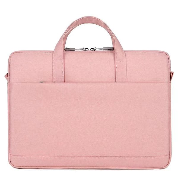 Case för 13-13,3 tums bärbar dator, bärbar case Enkel stil bärbar handväska Pink