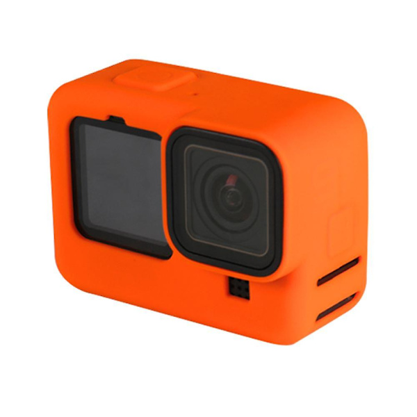 Blød silikone ramme til GoPro Hero 9 Black Orange
