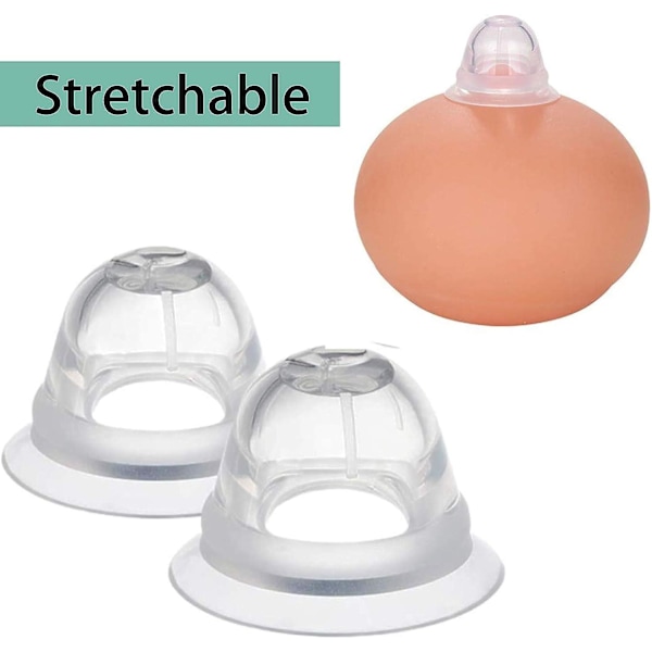 Nippelkorrigerer 24mm - Sugekopper for Innadvendte, Flate og Sjenerte Nippler - Nipple Shield