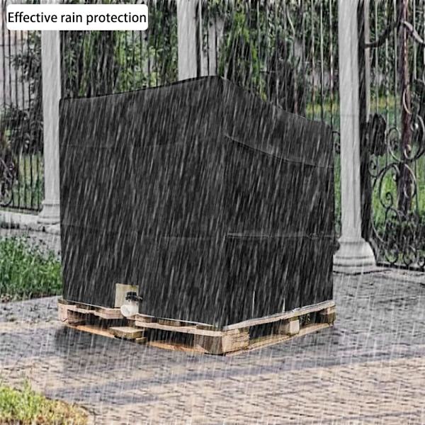 IBC-tanklock, IBC-vattentanklock tonnlock vattentät regnskydd solskyddsskyddsskydd för 1000L IBC-behållare