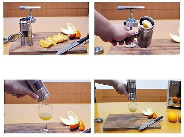 Manuel DIY Pastamaskine Bærbar Rustfrit Stål Med 5 Modeller