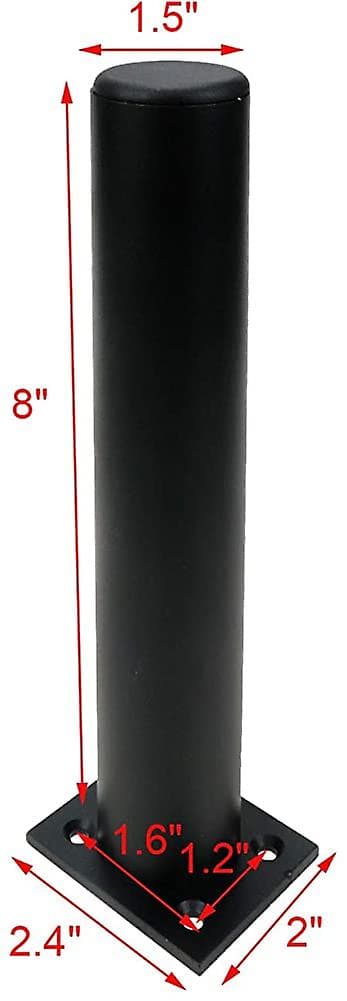 8\" Dekorative møbelfødder Kraftige skridsikre sofa ben udskiftning
