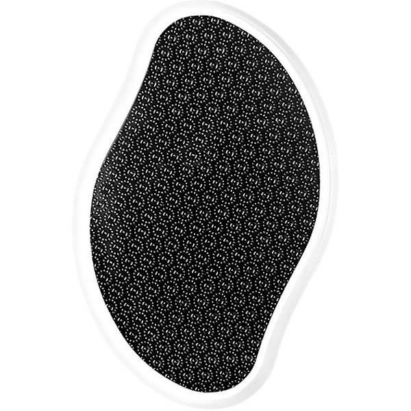 Glasfodfil Callus Remover, Fodbuffer Brusepedikyrværktøj til Mænd, Kvinder, Blød Fodpleje White*Black Diamond GlassCraft