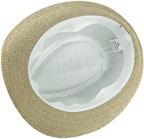 Unisex Fedora Hatt Trilby Halmhattar Sommar Strand Solhatt