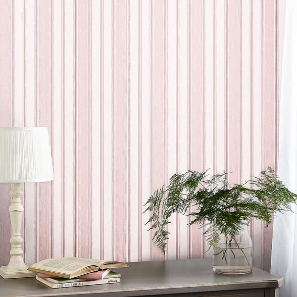 Heacham Stribet Blush Tapet 115270