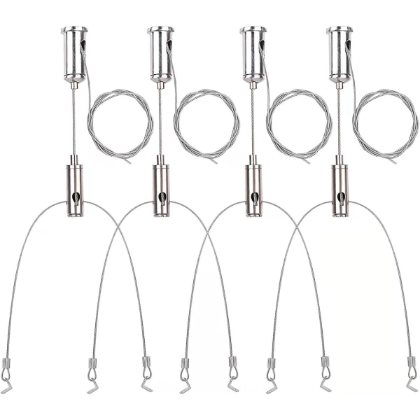 4 Set/8 st Ljusupphängning Armatur Installationshårdvara Fästelement Kit