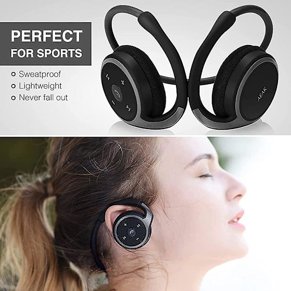 Bluetooth-kuulokkeet urheiluun ja juoksuun, Acsergery Zero Pressure -muotoilu ja taskukokoinen lahja