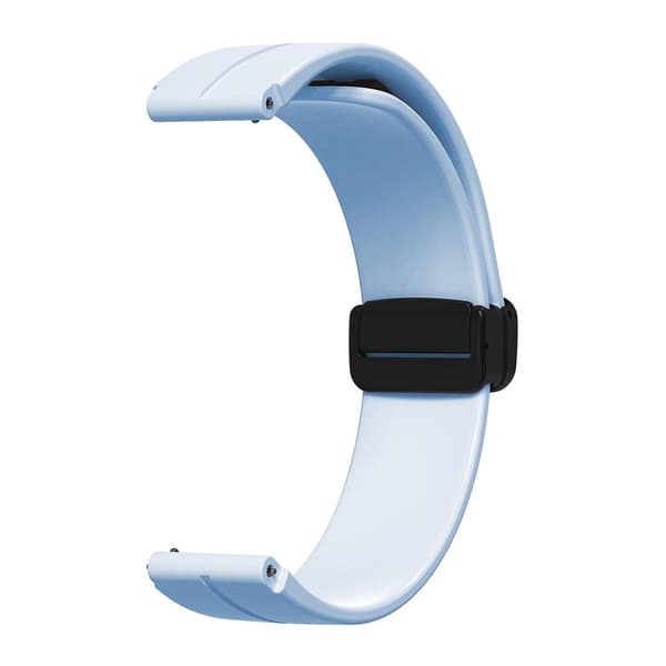 Til Keep B4/Huawei Watch Fit Mini 16mm Silikone Rem Udskiftning Urrem, Sort Foldespænde Light Purple