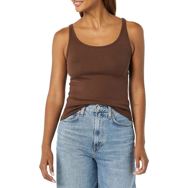Dame Slim-fit Tynd Stroptop, Pakke med 2 Style 6 S