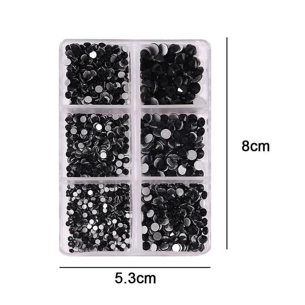 Flat Back Nail Art Krystallsteiner Krystall Flatback Steiner For Utsmykning Style 6