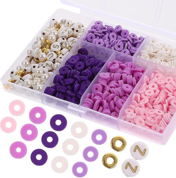 Leireperler for armbåndslaging, DIY armbånd