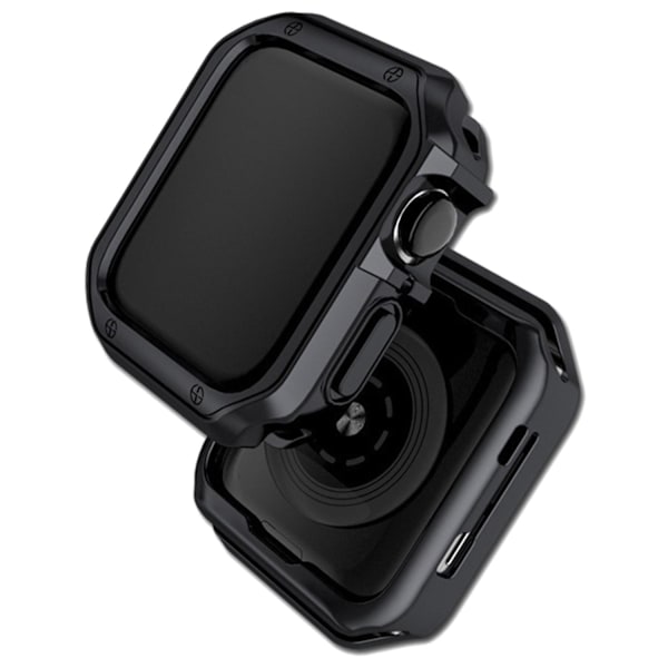 Skyddande fodral för Apple Watch Series 1/2/3 38mm, exakt utskärning, droppskydd i TPU Black