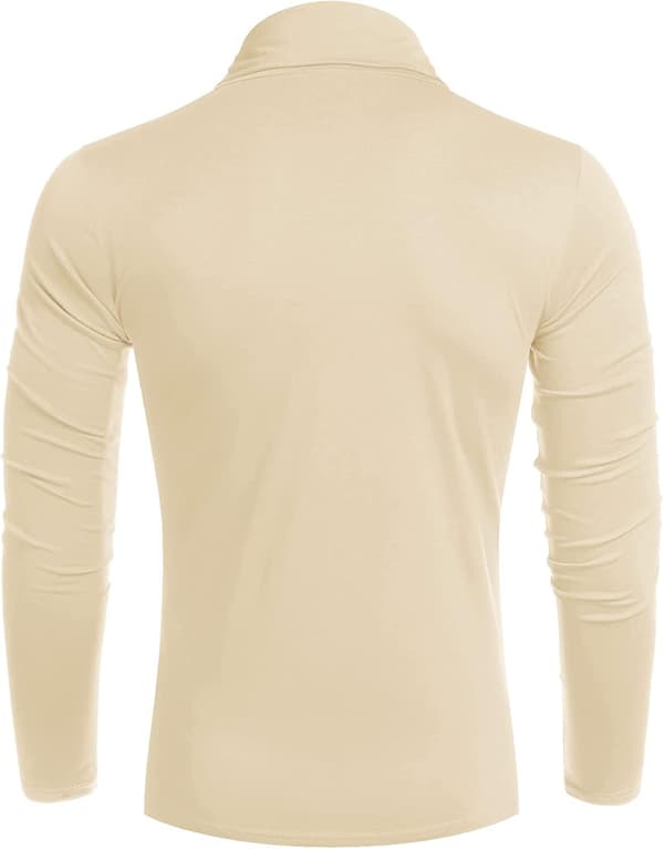 Herr tröja med polokrage, slim fit, långärmad
