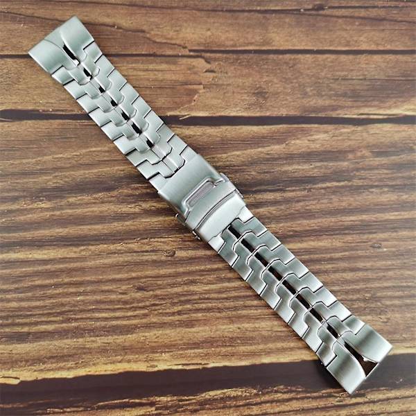 26 mm metallinen ranneke Garmin Tactix 7 Pro/Fenix 7X/6X Pro -kelloon, vaihdettava ranneke soljella