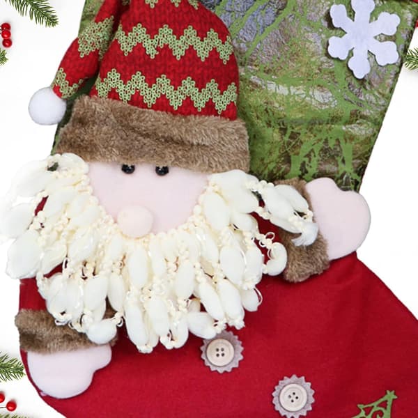 Personlig jultomtestrumpa - 53 cm