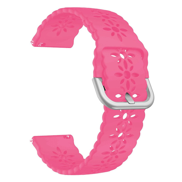 Ontto luumu kukka ranneke Samsung Galaxy Watch 5 40mm/44mm/Watch 5 Pro 45mm -kelloon Luminous Pink