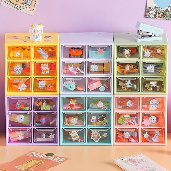Organizer, 6 opbevaringsrum, Mov purple Style 2