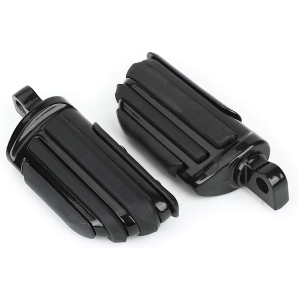 Motorsykkel Highway Fotpinner Pedaler Fotstøtte Aluminium Gummi Bakre Passasjer Fotbrett For De Fleste Harley