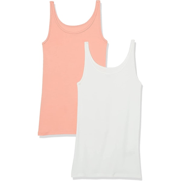Dame Slim-fit Tynd Stroptop, Pakke med 2 Style 12 S