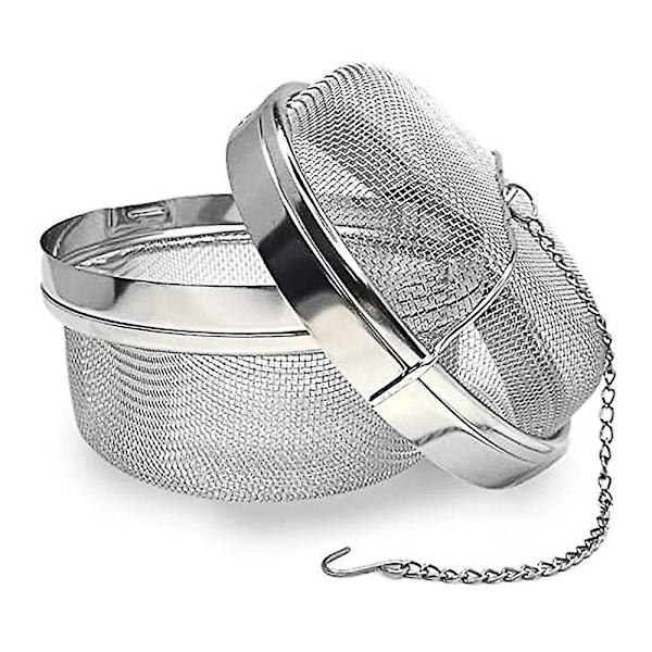 Ekstra Stor Krydderikugle/Urteinfuser i Rustfrit Stål, 4,5\"d
