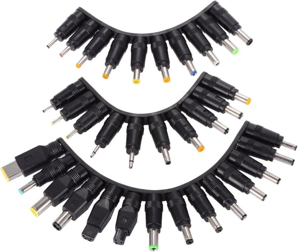 Universelt Laptop Notebook Input DC Stik Sæt - 34 stk
