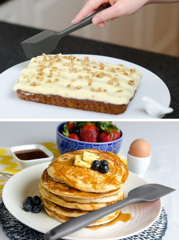 Inbyggd köksredskap kock silikon spatel set (4 delar)