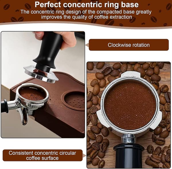 53mm Espresso Tamper - Kalibrert Kaffe Tamper