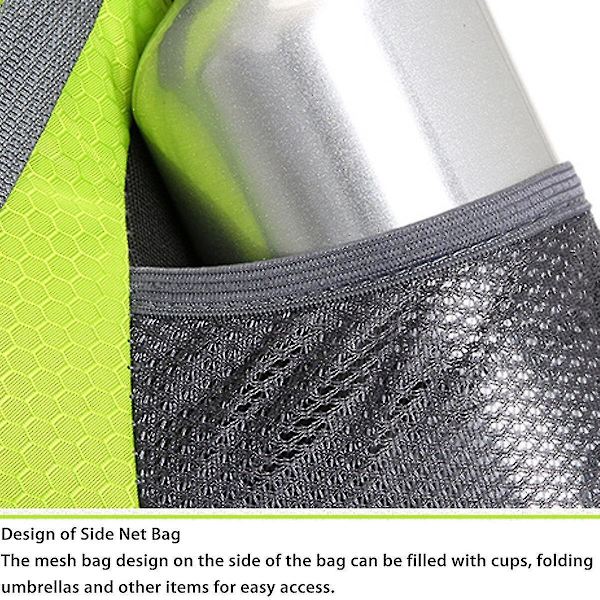 Ryggsekker Nylon Vanntett Ryggsekk Utendørs Reise Vandring Camping Bag Sportsbag