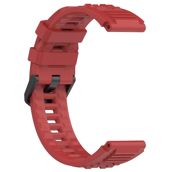 Silikoninen kellon ranneke säädettävä ranneke Huami Amazfit T-rex Ultra A2142 -kellolle Red