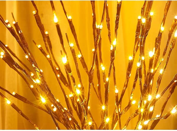 3-pack 60 LED konstgjord grenljus