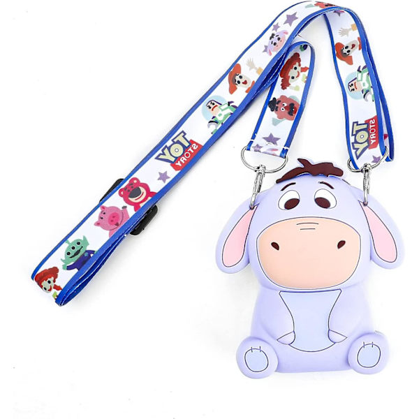 Nalle Puh Ihaa Lompakkonyörillä Cosplay Olkalaukku Aasi Kolikkokukkaro Kolikkopussi Ihaa Lahjoja Lapsille Tytöille Wa-eeyore -