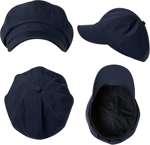 Hink för kvinnor Regn Vattentät Yetsye Packable Fällbar Navy Blue