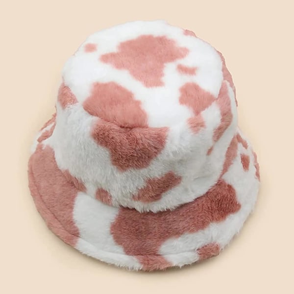 Dame Faux Fur Fiskerhat Vinter Varm Spandhat Plys Stor Skygge Hat