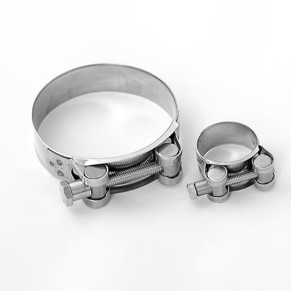 2-pack förstärkta klämmor för 32-35 mm galvaniserade stålrör