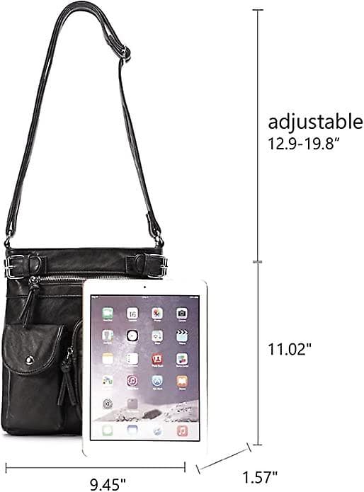 Crossbody tasker til kvinder skuldertasker black