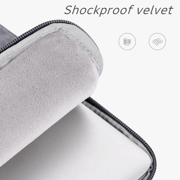 11~15 tommers Laptop Veske, Vanntett Beskyttende Erme for Bærbar PC, Vertikal/Horisontal Horizontal  Black For 13 inch Laptop