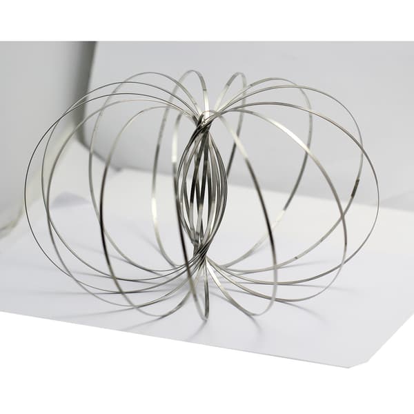 Energy DE Kinetic Pædagogisk Fjederlegetøj - Multi Sensorisk Interaktiv 3D Formet Flow Ring