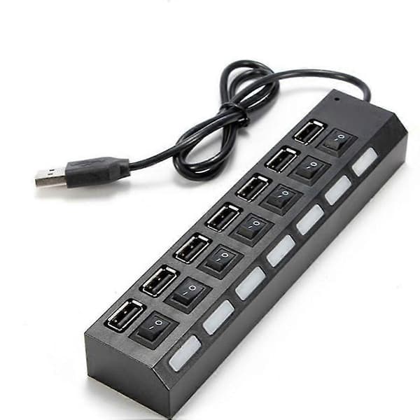 7 Port USB Hub USB Konverter Hub USB Adapter Hub