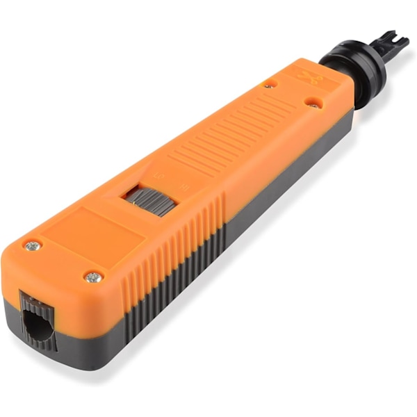 Cable Matters 110 Punch Down-verktyg med 110-blad, Ethernet Punch Down-verktyg, Keystone Punch Down-verktyg för Cat 8, Cat 7, Cat 6A, Cat 6