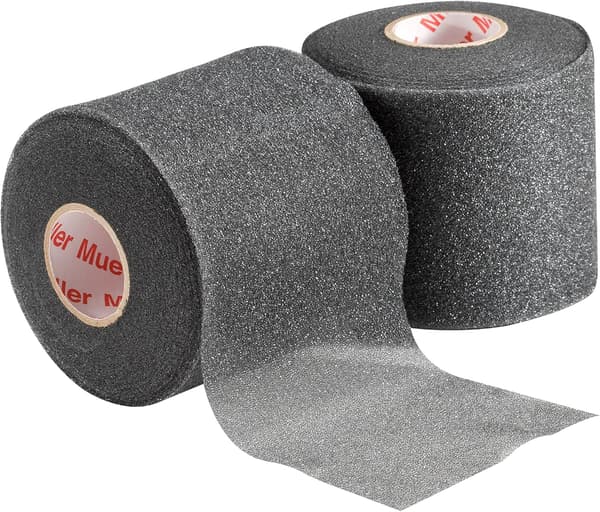7cmx27m Mueller M-Wrap Forbinding til Sportstape (Stor Sort 1 Rulle)