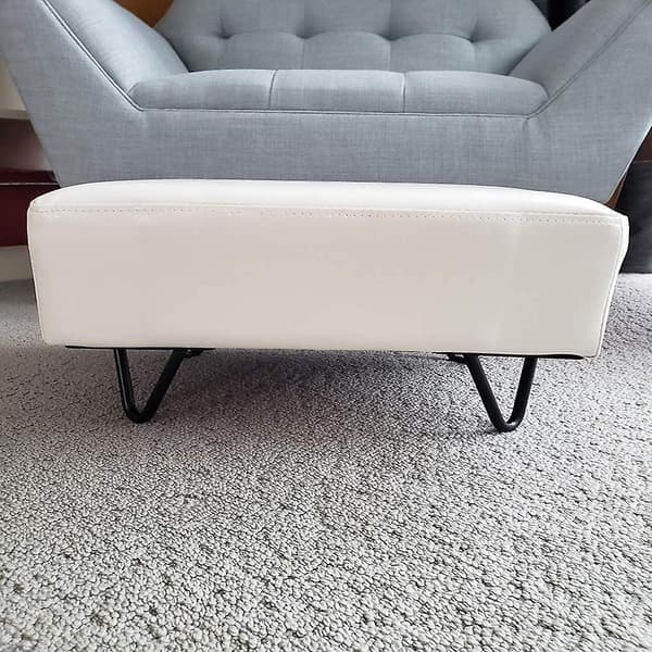10 cm Hårnålsbordben 2-stangs solide hårnålsfødder, 4 stk. Mid-century stil