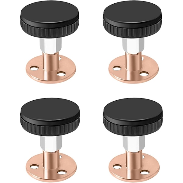 Lpdphanxfkx 4-pack sängram anti-shake verktyg, justerbara gängade huvudgavelproppar fixer, huvudgavelproppar för sängar skåp stolar soffor