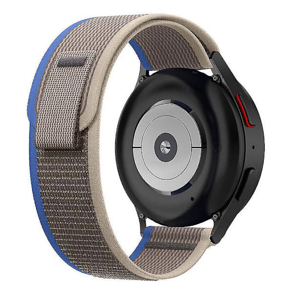 Til Garmin Venu 2 Plus / Venu Sq 20mm Udskiftnings Trail Loop Nylon Bånd Sport Justerbar Urrem Blue