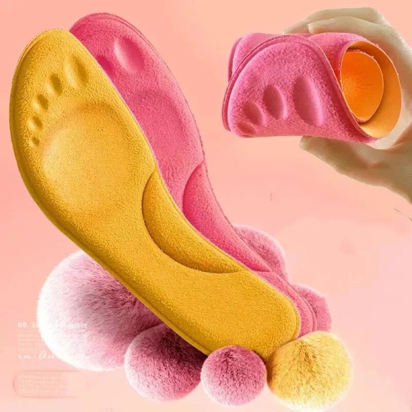 2 Paria Itselämmittäviä Pohjallisia Termostaattinen Lämpöpohjallinen Hierova Memory Foam -pohjallinen Jalkaholvituki Lämmitettävät Pohjat Talvi Miehet Naiset EU41 42
