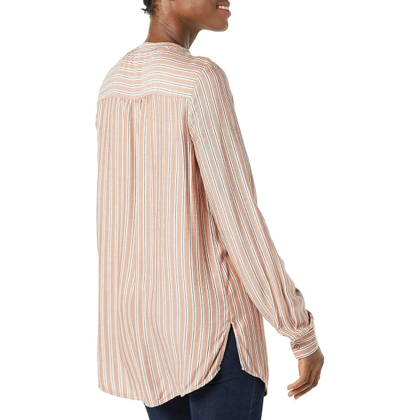 Kvinnors långärmade vävda blus Style 6 M