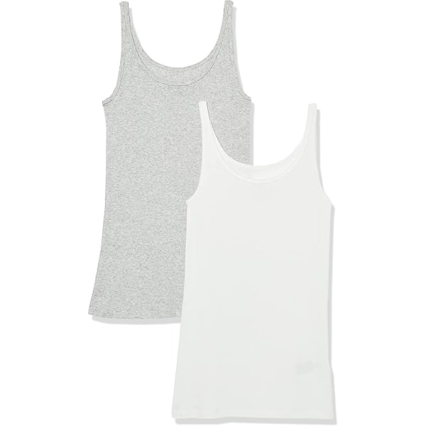 Dame Slim-fit Tynd Stroptop, Pakke med 2 Style 13 XL