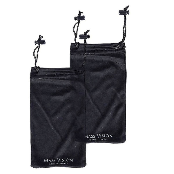 2 Par Unisex Bifokale Sport Wrap Solbriller - Udendørs Læse Solbriller - Black 1.25