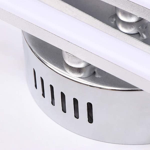 LED Loftlampe, 21w Moderne Parallel Stribe Design Loft Lysekrone Lampe Med 3 Parallelle Striber Lys Til Stue Soveværelse Spisestue
