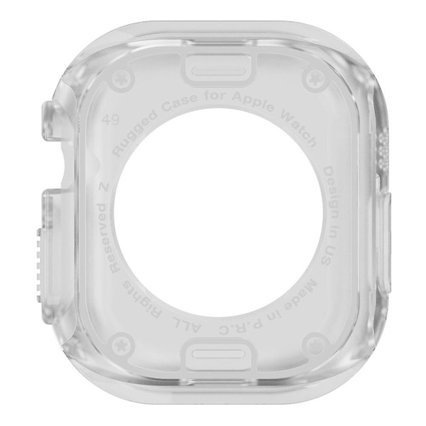 Skal till Apple Watch Series 8 7 41mm/Series 6 5 4 SE (2022) SE 40mm TPU+PC Stöttålig Ram Transparent