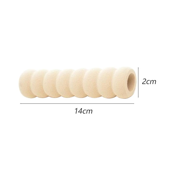 Et Sæt Med 5 Dørgrebsdæksler, Dørgrebs Skum Sikkerhedsdæksler Til Beskyttelse Af Børn Beige